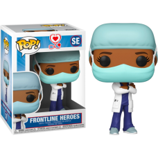 Front Line Heroes - Female Hospital Worker #2 Pop! Vinyl Figure
