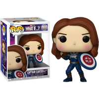 Marvel: What If…? - Captain Carter with Stealth Suit Pop! Vinyl Figure