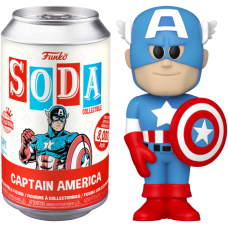 Captain America - Captain America Vinyl SODA Figure in Collector Can (International Edition)
