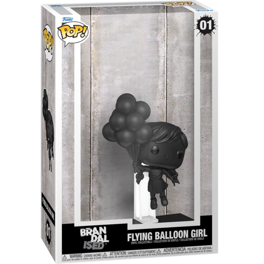 Brandalised - Flying Balloon Girl by Banksy Pop! Art Cover Vinyl Figure