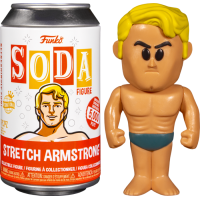 Hasbro - Stretch Armstrong SODA Vinyl Figure in Collector Can (International Edition)