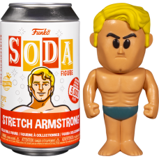 Hasbro - Stretch Armstrong SODA Vinyl Figure in Collector Can (International Edition)