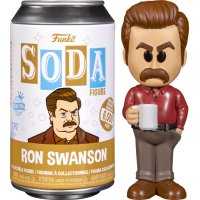Parks and Recreation - Ron Swanson SODA Vinyl Figure in Collector Can (International Edition)