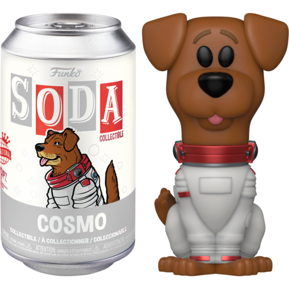 Guardians of the Galaxy Vol. 3 - Cosmo SODA Vinyl Figure in Collector Can (International Edition)