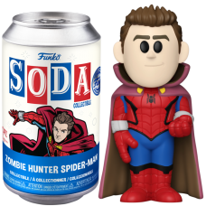 What If...? - Zombie Hunter Spider-Man SODA Vinyl Figure in Collector Can (International Edition)