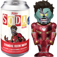 What If...? - Zombie Iron Man SODA Vinyl Figure in Collector Can (International Edition)