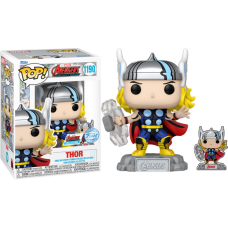 Avengers: Beyond Earth’s Mightiest - Thor 60th Anniversary Pop! Vinyl Figure with Enamel Pin