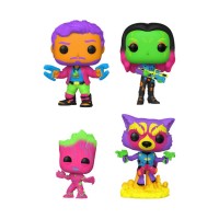 Guardians of the Galaxy: Volume 2 - Exclusive Blacklight Pop! 4-Pack