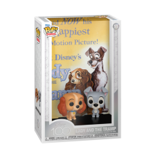 Disney 100th - Lady and the Tramp Pop! Movie Cover Vinyl Figure