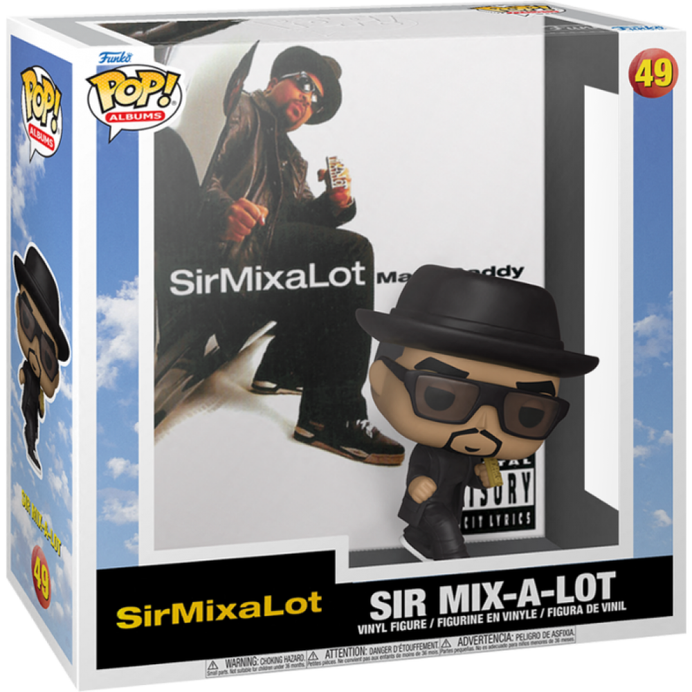 Sir Mix-A-Lot - Mac Daddy Pop! Albums Vinyl Figure
