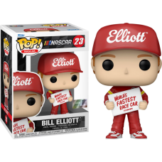 NASCAR - Bill Elliott with Fastest Sign Pop! Vinyl Figure