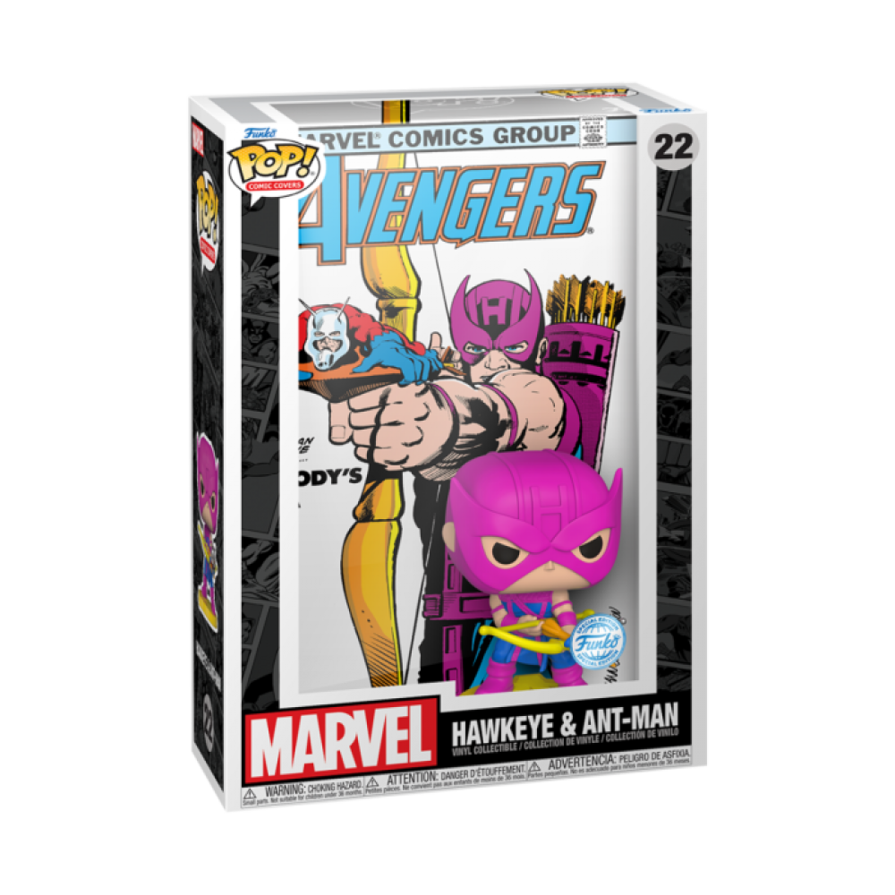 The Avengers - Hawkeye & Ant-Man Avengers Vol. 1 Issue #223 Pop! Comic Covers Vinyl Figure