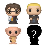 Harry Potter - Harry, Draco & Dobby Bitty Pop! 4-Pack
