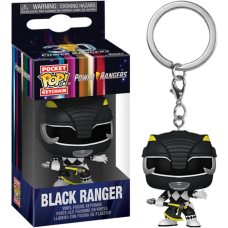 Mighty Morphin Power Rangers - Black Ranger 30th Anniversary Pocket Pop! Vinyl Keychain