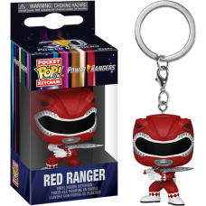 Mighty Morphin Power Rangers - Red Ranger 30th Anniversary Pocket Pop! Vinyl Keychain