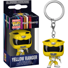 Mighty Morphin Power Rangers - Yellow Ranger 30th Anniversary Pocket Pop! Vinyl Keychain