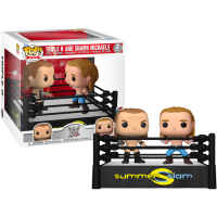 WWE - Triple H vs. Shawn Michaels SummerSlam 2022 Pop! Moment Vinyl Figure 2-Pack