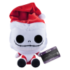 The Nightmare Before Christmas 30th Anniversary - Santa Jack Skellington 7 Inch Pop! Plush