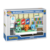 Pokemon - Starter Pokemon Bulbasaur, Charmander & Squirtle Pop! Moment Vinyl Figure
