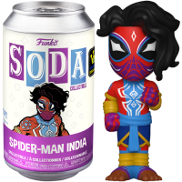 Spider-Man: Across the Spider-Verse - Spider-Man India Vinyl SODA Figure in Collector Can