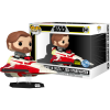 Star Wars: The Clone Wars - Obi-Wan Kenobi in Delta-7 Jedi Starfighter Pop! Rides Vinyl Figure