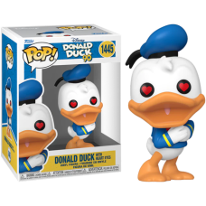 Donald Duck: 90th Anniversary - Donald Duck with Heart Eyes Pop! Vinyl Figure