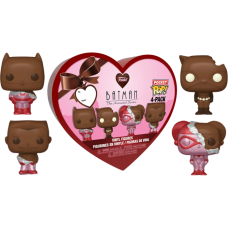 DC Comics - Valentines 2024 (Chocolate) Pocket Pop! Box 4-Pack