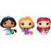 Disney Princess - Jasmine, Rapunzel & Ariel Pocket Pop! 3-Pack