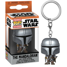 Star Wars: The Mandalorian - The Mandalorian with Darksaber Pocket Pop! Keychain