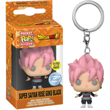 Dragon Ball Super - Super Saiyan Rose Goku Black Glow-in-the-Dark Pocket Pop! Keychain