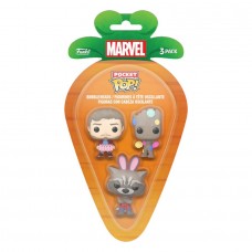 Guardians of the Galaxy - Star-Lord, Groot, Rocket Easter Pocket Pop! 3-Pack