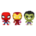 Marvel - Hulk, Spider-Man, Iron Man Easter Pocket Pop! 3-Pack