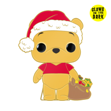 Winnie the Pooh - Winnie the Pooh Holiday Glow Enamel Pop! Pin