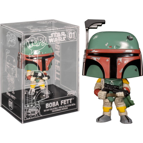 Star Wars - Boba Fett Die-Cast Pop! Vinyl Figure (Funko Shop Exclusive) 