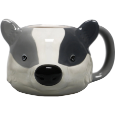 Harry Potter - Hufflepuff Badger Mascot Shaped Ceramic Mug