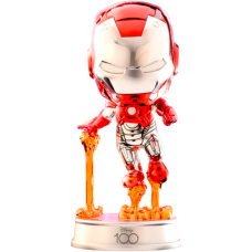 Marvel - Iron Man Disney 100 (Platinum Colour Version) Cosbaby (S) Hot Toys Figure