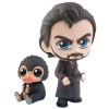 Fantastic Beasts 2: The Crimes of Grindelwald - Albus Dumbledore & Niffler Cosbaby 3.75 inch Hot Toys Bobble-Head Figure 2-Pack