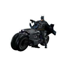 The Flash - Batman & Batcycle 1/6th Scale Hot Toys Action Figure (Set of 2)