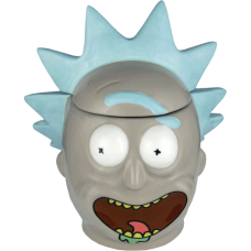 Rick and Morty - Rick 3D Mug with Lid