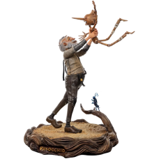 Guillermo del Toro's Pinocchio (2022) - Geppetto & Pinocchio 1/10th Scale Statue