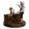 Pinocchio (1940) - Pinocchio, Geppetto and Jiminy Cricket 1:10 Scale Statue