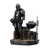 Star Wars: The Mandalorian - Din Djarin & Din Grogu 1:10 Scale Statue