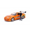 The Fast and the Furious - 1995 Toyota Supra 1/24th Scale Hollywood Rides Die-Cast Vehicle with Brian Figure