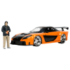 The Fast and the Furious: Tokyo Drift - Han & 1995 Mazda RX-7 Widebody Metals 1/24th Scale Die-Cast Vehicle Replica
