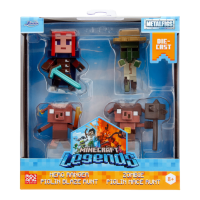 Minecraft - Legends 2.5 inch Metalfig 4-Pack