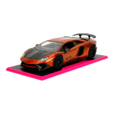 Pink Slips - Orange Lamborghini Aventador SV 1/24th Die-Cast Vehicle Replica