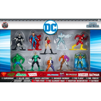 DC Comics - Nano Metalfigs 2 inch Die-Cast Figure 10-Pack