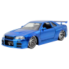Fast & Furious - Brian’s 2002 Nissan Skyline GT-R R34 Metals 1/24th Scale Die-Cast Vehicle Replica