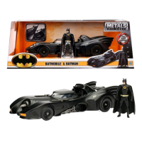 Batman (1989) - Batman with Batmobile 1/24th Scale Hollywood Rides Die-Cast Vehicle Replica
