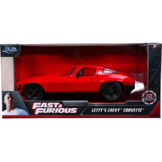 The Fate of the Furious - Letty’s 1966 Chevrolet Corvette C2 Sting Ray 1/24th Scale Metals Die-Cast Vehicle Replica